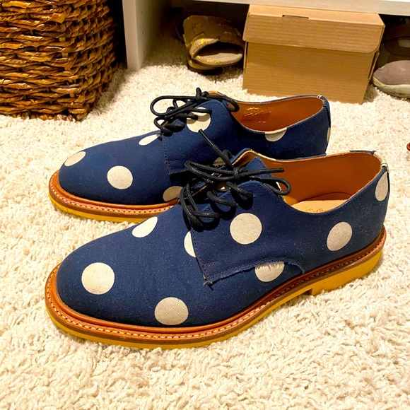 Mark McNairy made in England brogues polka dot size 8 - Picture 1 of 6